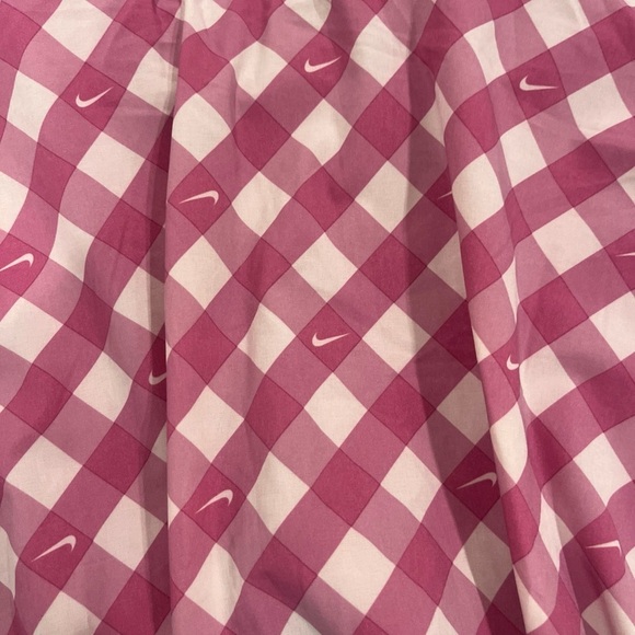 Nike Pink Plaid Mini Skirt - Picture 6 of 8